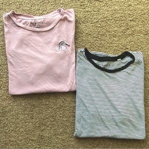 PacSun Basics Short Sleeve Tee Shirt 2 Pack